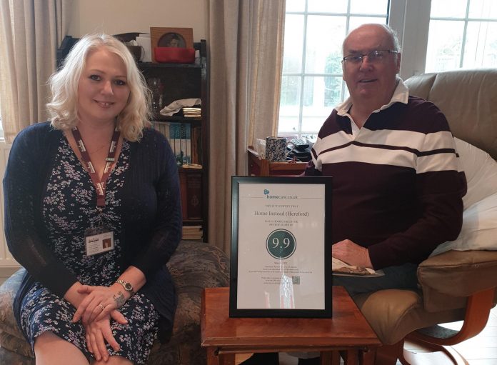 Herefordshire Home Care Company Celebrates Top Rating

