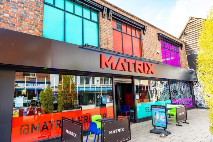The joy of the family as an indoor game opens at the MATRIX in Hereford

