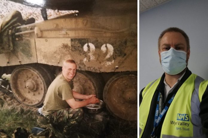 Iraq war veteran swaps battlefield for coronavirus front in Herefordshire

