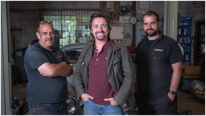 Richard Hammond hosts the Discovery Plus Classic Car Restoration Show

