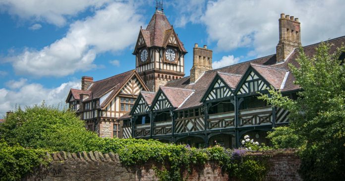 The incredibly pretty town that has barely changed since Tudor times, with a restaurant that serves burgers 